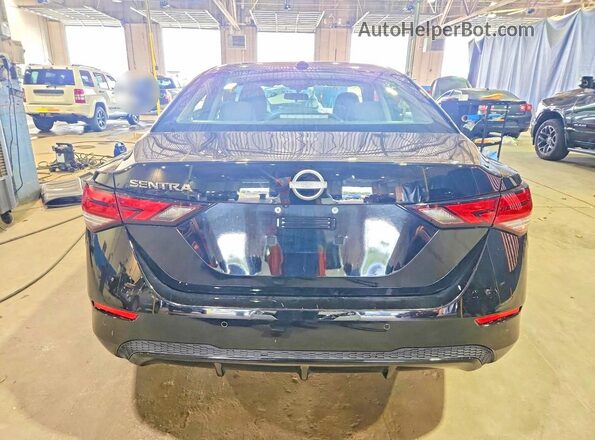 3N1AB8CV7SY226696 2025 NISSAN SENTRA Black Вид ззаду