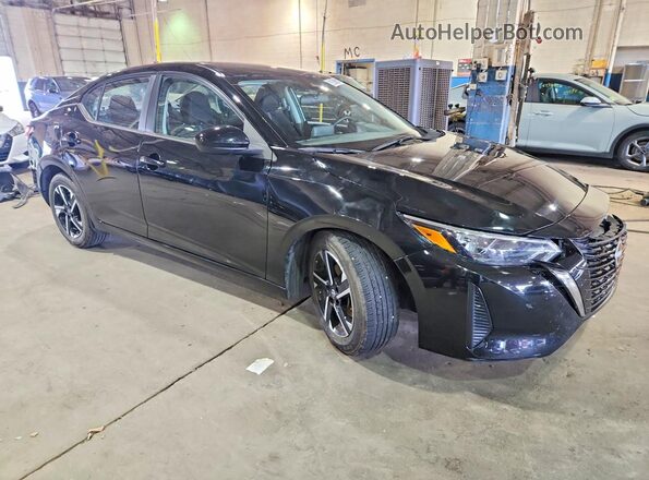 3N1AB8CV7SY226696 2025 NISSAN SENTRA Black Передня права чверть