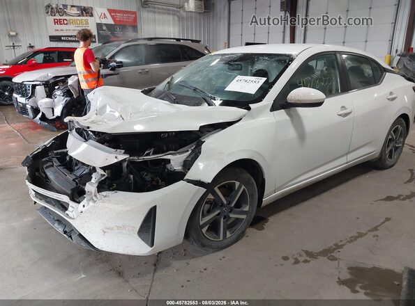 3N1AB8CV7SY278538 2025 NISSAN SENTRA White Przód lewy