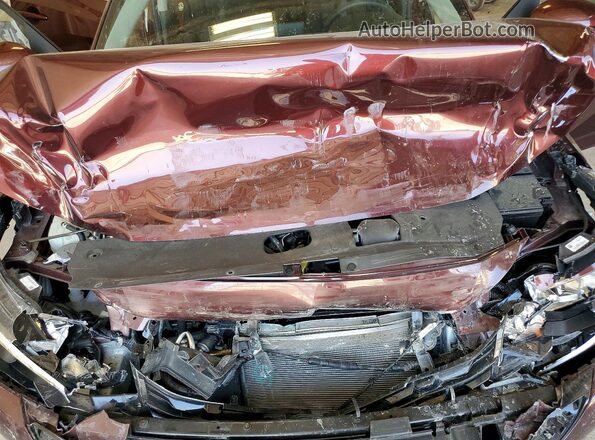 3N1AB8CV7SY320593 2025 NISSAN SENTRA Burgundy უკანა სალონის ხედი