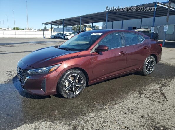 3N1AB8CV7SY320870 2025 NISSAN SENTRA Burgundy 