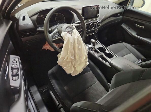 3N1AB8CV7SY360088 2025 NISSAN SENTRA Серебряный Вид панели приборов