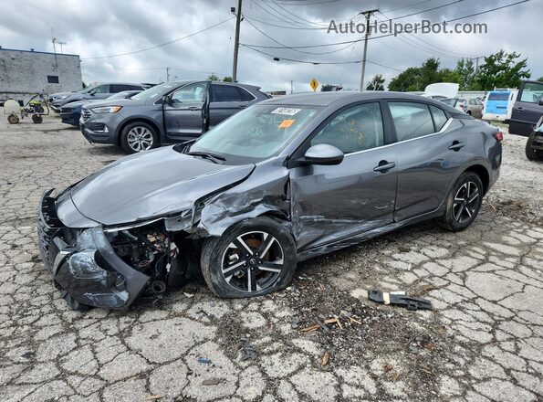 3N1AB8CV7SY364951 2025 NISSAN SENTRA Gray Vista de la etiqueta del VIN