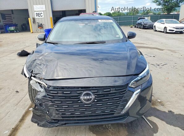 3N1AB8CV7SY389798 2025 NISSAN SENTRA Black წინა ხედი