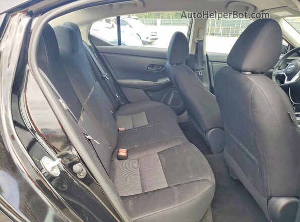 3N1AB8CV7SY389798 2025 NISSAN SENTRA Black უკანა სავარძლების ხედი