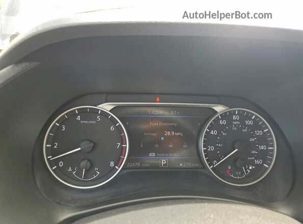 3N1AB8CV7SY389798 2025 NISSAN SENTRA Black ხელსაწყოთა პანელის ხედი