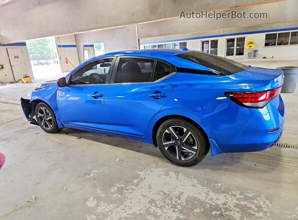 3N1AB8CV7SY394371 2025 NISSAN SENTRA Blue Задня ліва чверть