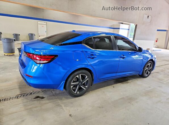 3N1AB8CV7SY394371 2025 NISSAN SENTRA Blue Задня права чверть