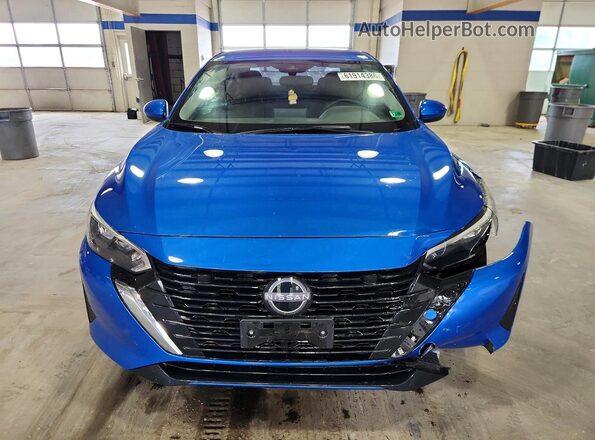 3N1AB8CV7SY394371 2025 NISSAN SENTRA Blue Вид спереду