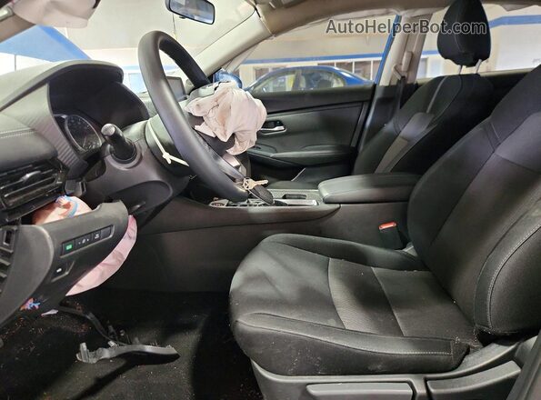 3N1AB8CV7SY394371 2025 NISSAN SENTRA Blue Вид салону спереду
