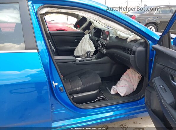 3N1AB8CV7SY400850 2025 NISSAN SENTRA Blue წინა სალონის ხედი