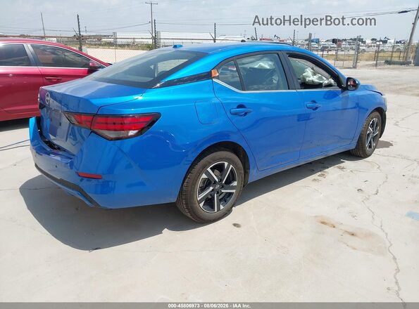 3N1AB8CV7SY400850 2025 NISSAN SENTRA Blue უკანა მარჯვენა