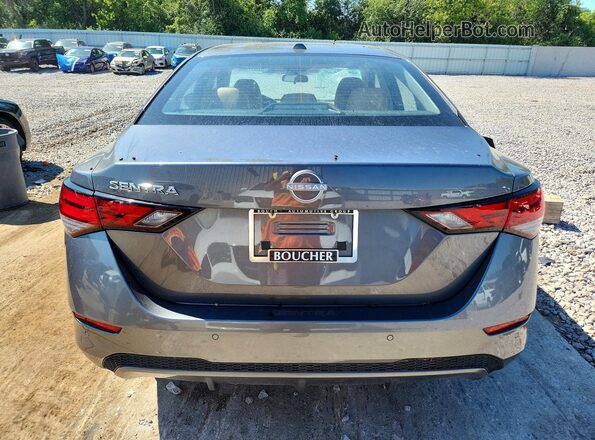 3N1AB8CV7SY411301 2025 NISSAN SENTRA Gray Հետևի տեսք