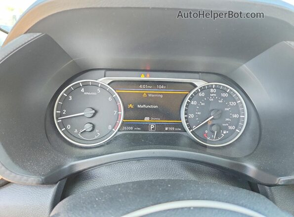 3N1AB8CV7SY413663 2025 NISSAN SENTRA Black Instrument cluster view