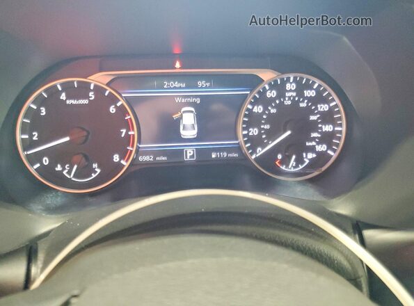 3N1AB8CV7SY414683 2025 NISSAN SENTRA Charcoal Instrument cluster view