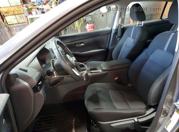 3N1AB8CV7SY414683 2025 NISSAN SENTRA Charcoal Front interior view