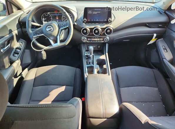 3N1AB8CV7SY426218 2025 NISSAN SENTRA Black Vista del salpicadero