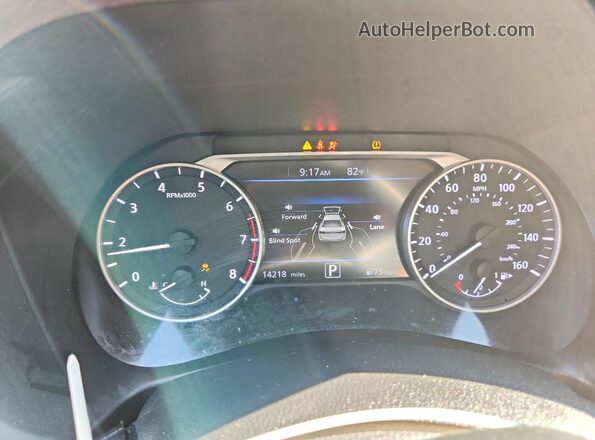 3N1AB8CV7SY426218 2025 NISSAN SENTRA Black Vista del cuadro de instrumentos