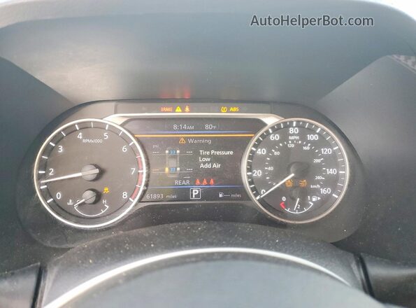 3N1AB8CV8LY221475 2020 NISSAN SENTRA White Vista del cuadro de instrumentos