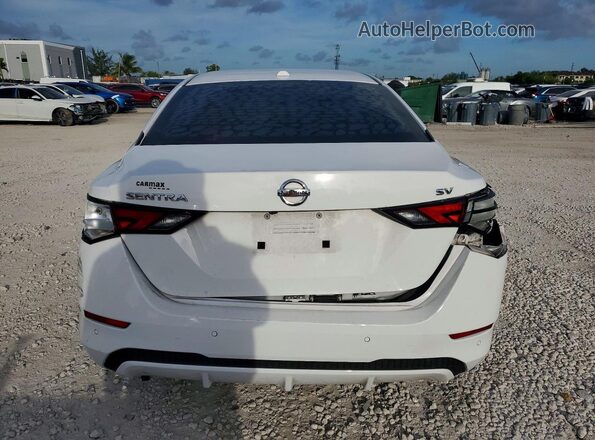 3N1AB8CV8LY221475 2020 NISSAN SENTRA White Vista trasera