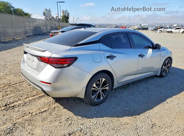 3N1AB8CV8LY270191 2020 NISSAN SENTRA Silver Tył prawy