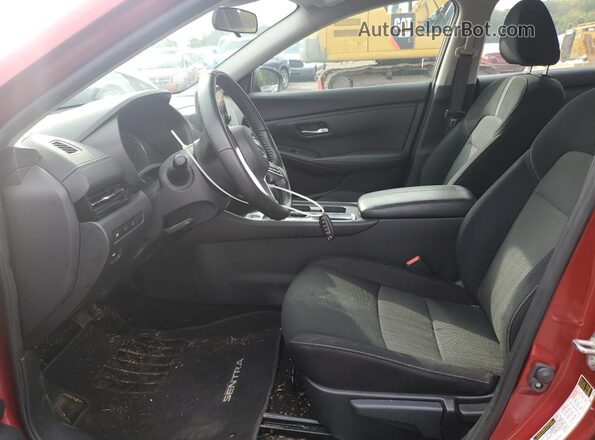 3N1AB8CV8LY288254 2020 NISSAN SENTRA Red Հետևի նստատեղերի տեսք
