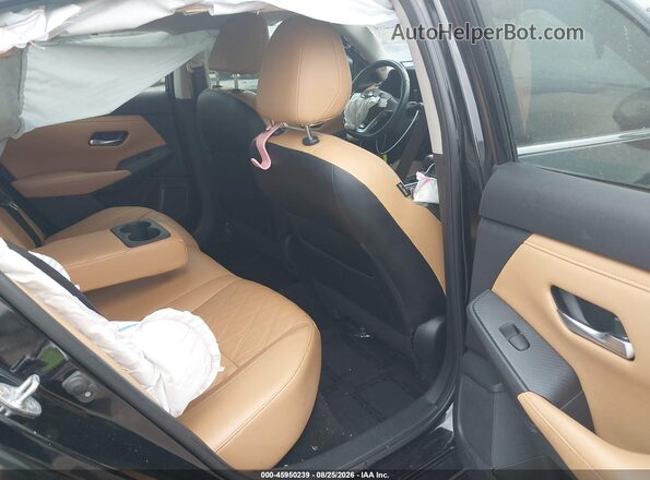3N1AB8CV8MY205939 2021 NISSAN SENTRA Black VIN კოდის სტიკერის ხედი