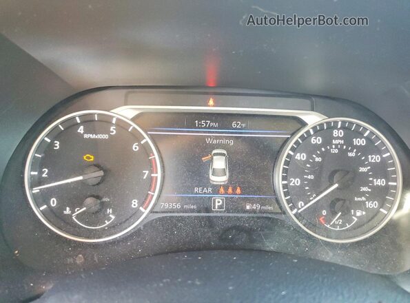 3N1AB8CV8MY251464 2021 NISSAN SENTRA Gray Սարքավորումների վահանակի տեսք