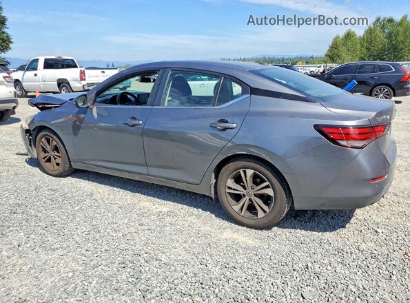 3N1AB8CV8MY251464 2021 NISSAN SENTRA Gray Հետևի ձախ