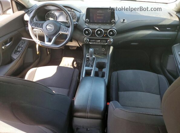 3N1AB8CV8MY251464 2021 NISSAN SENTRA Gray Առջևի վահանակի տեսք