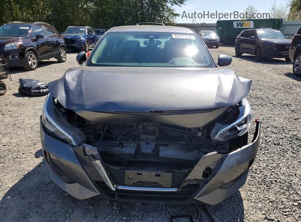 3N1AB8CV8MY251464 2021 NISSAN SENTRA Gray Դիմացի տեսք