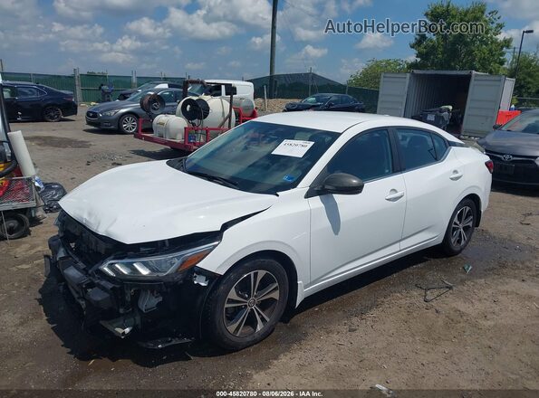 3N1AB8CV8MY262934 2021 NISSAN SENTRA White Front left