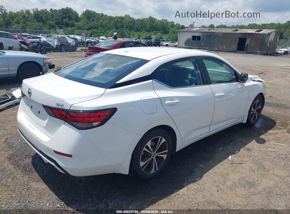 3N1AB8CV8MY262934 2021 NISSAN SENTRA White Rear right