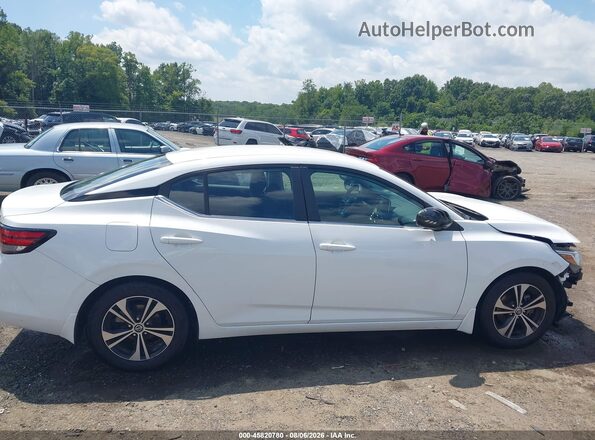 3N1AB8CV8MY262934 2021 NISSAN SENTRA White 360 interior view
