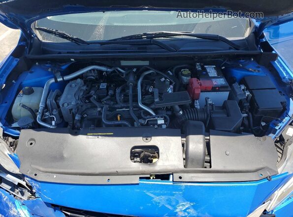 3N1AB8CV8MY301165 2021 NISSAN SENTRA Синий Вид задней части салона