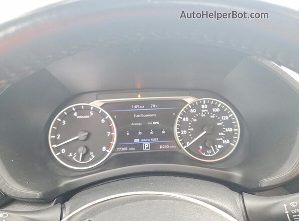 3N1AB8CV8MY330424 2021 NISSAN SENTRA Blue Սարքավորումների վահանակի տեսք