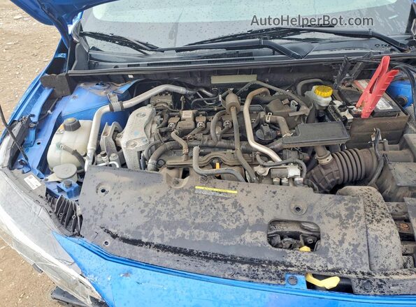 3N1AB8CV8MY330424 2021 NISSAN SENTRA Blue Սալոնի հետևի տեսք