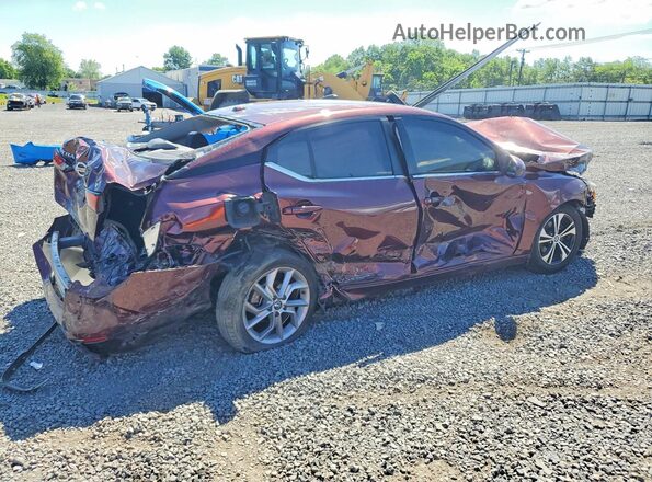 3N1AB8CV8NY205120 2022 NISSAN SENTRA Brown Tył prawy