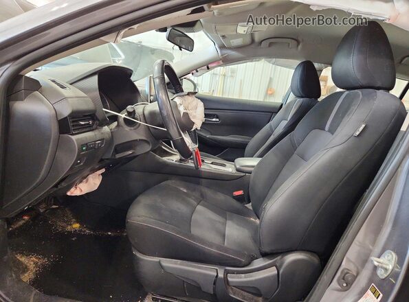 3N1AB8CV8NY240739 2022 NISSAN SENTRA Gray წინა სალონის ხედი
