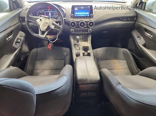 3N1AB8CV8NY240739 2022 NISSAN SENTRA Gray წინა პანელის ხედი