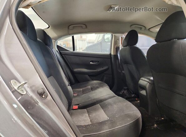 3N1AB8CV8NY240739 2022 NISSAN SENTRA Gray უკანა სავარძლების ხედი