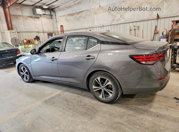 3N1AB8CV8NY240739 2022 NISSAN SENTRA Gray უკანა მარცხენა