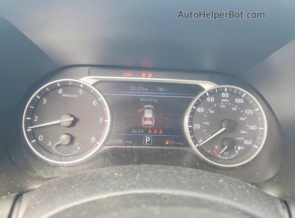 3N1AB8CV8PY243868 2023 NISSAN SENTRA Серебряный Вид щитка приборов