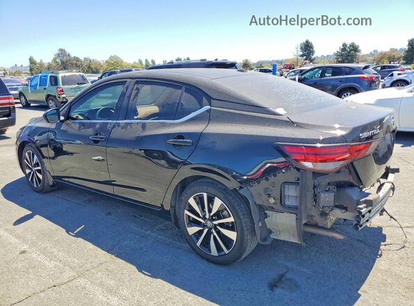 3N1AB8CV8PY245927 2023 NISSAN SENTRA Черный Задняя левая четверть