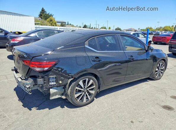 3N1AB8CV8PY245927 2023 NISSAN SENTRA Черный Задняя правая четверть