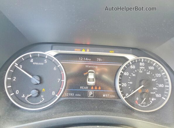 3N1AB8CV8PY245927 2023 NISSAN SENTRA Черный Вид щитка приборов