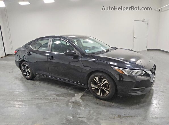 3N1AB8CV8PY254644 2023 NISSAN SENTRA Black Delantero derecho