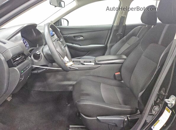 3N1AB8CV8PY254644 2023 NISSAN SENTRA Black Vista interior delantera