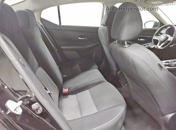 3N1AB8CV8PY254644 2023 NISSAN SENTRA Black Vista de los asientos traseros