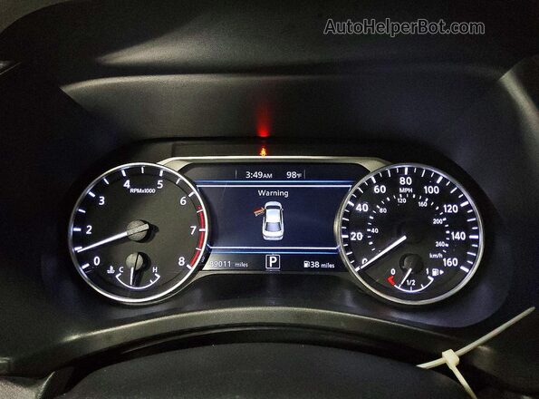 3N1AB8CV8PY254644 2023 NISSAN SENTRA Black Vista del cuadro de instrumentos